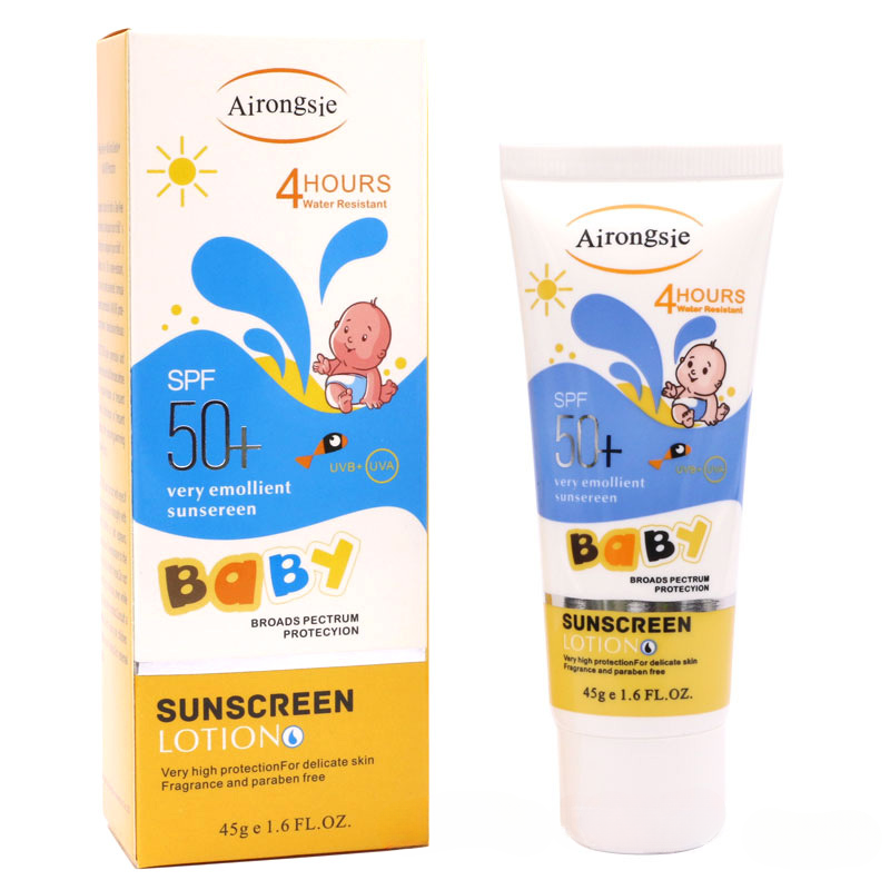 Baby Sunscreen Lotion - Baby Sunblock Cream Protect and Sensitive