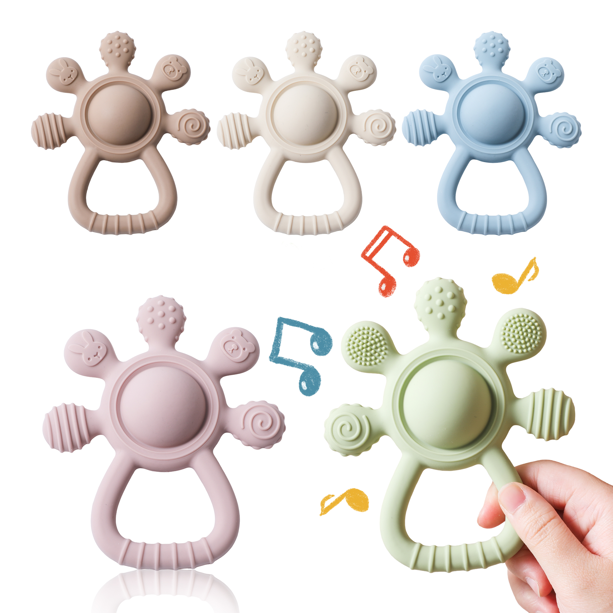 Baby Products Name - Food Grade Baby 0-12 Toys Silicone
