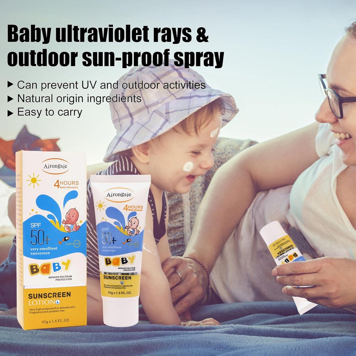 Baby Sunblock Cream Protect an – Baby Sunscreen Lotion recenzja i cena