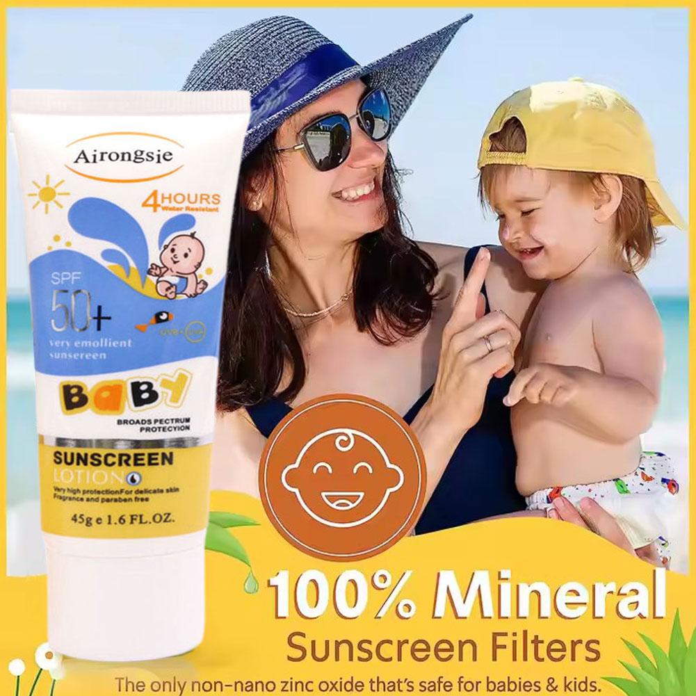 Airongsje SPF50+ Baby Sunscree – Baby Sunscreen Lotion recenzja i cena