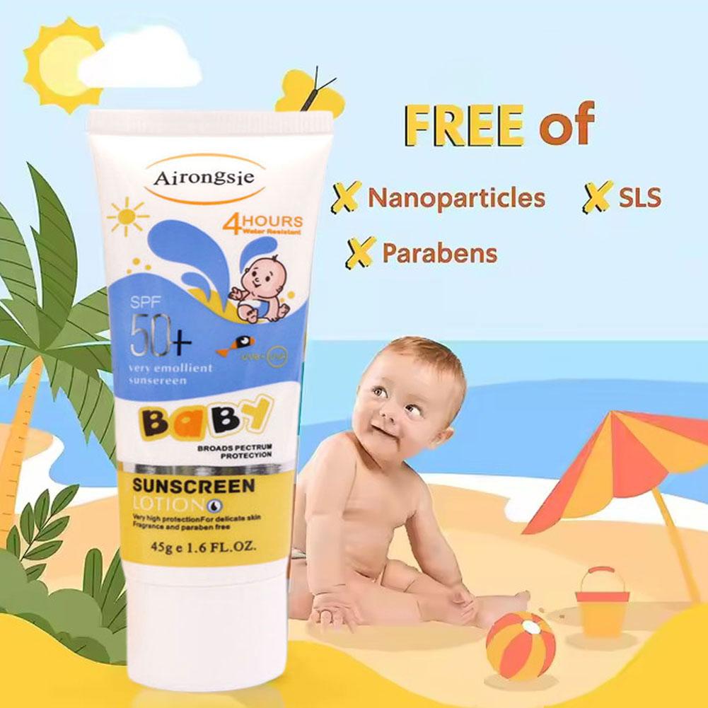 Airongsje SPF50+ Baby Sunscree – Baby Sunscreen Lotion recenzja i cena