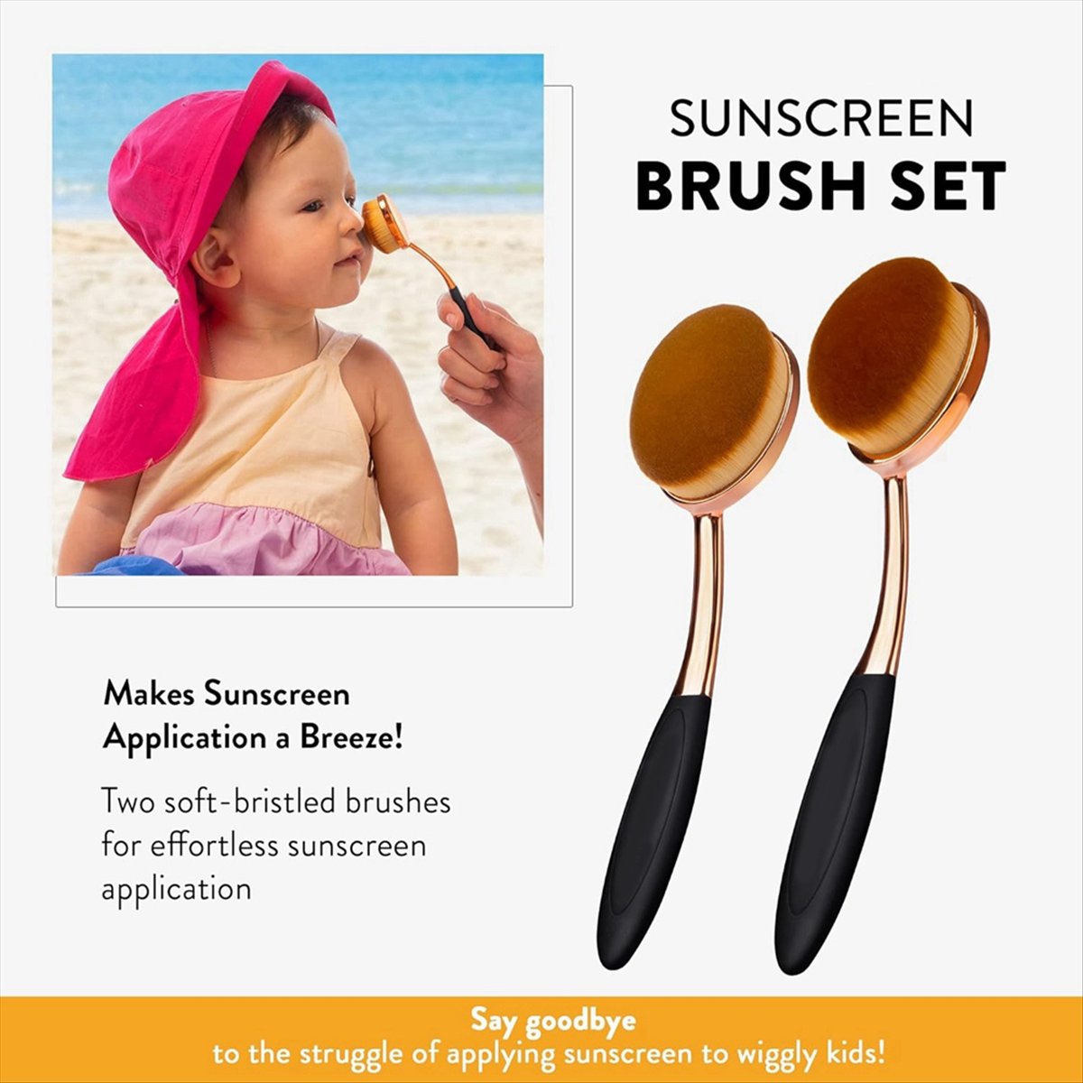 BHBL Sunscreen Brush Set - Lot – Baby Sunscreen Lotion recenzja i cena