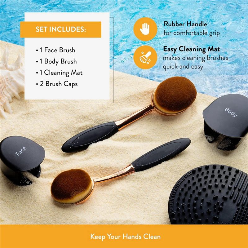 AEE4-Sunscreen Brush Set - Lot – Baby Sunscreen Lotion recenzja i cena