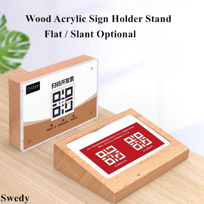 88x54mm Tabletop Acrylic Sign  – Baby Products Prices recenzja i cena