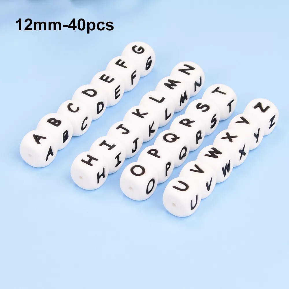 LOFCA 40PCS/Lot Alphabet 12mm  – Baby Products Name recenzja i cena