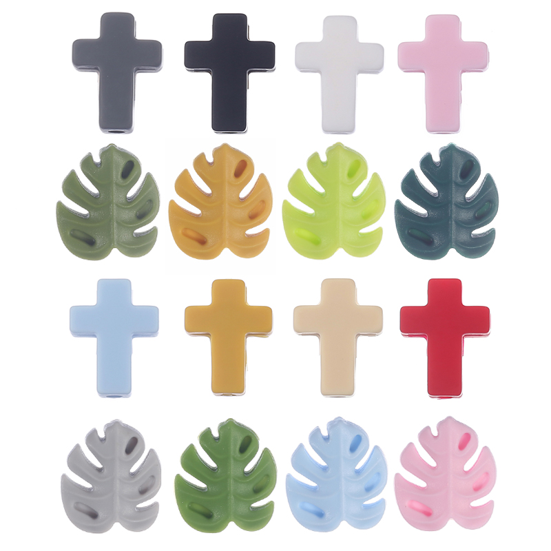 10Pcs Leaves Cross Silicone Be – Baby Products Name recenzja i cena