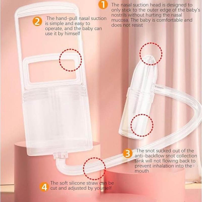 Manual Nasal Aspirator for Bab – Baby Nose Cleaner recenzja i cena
