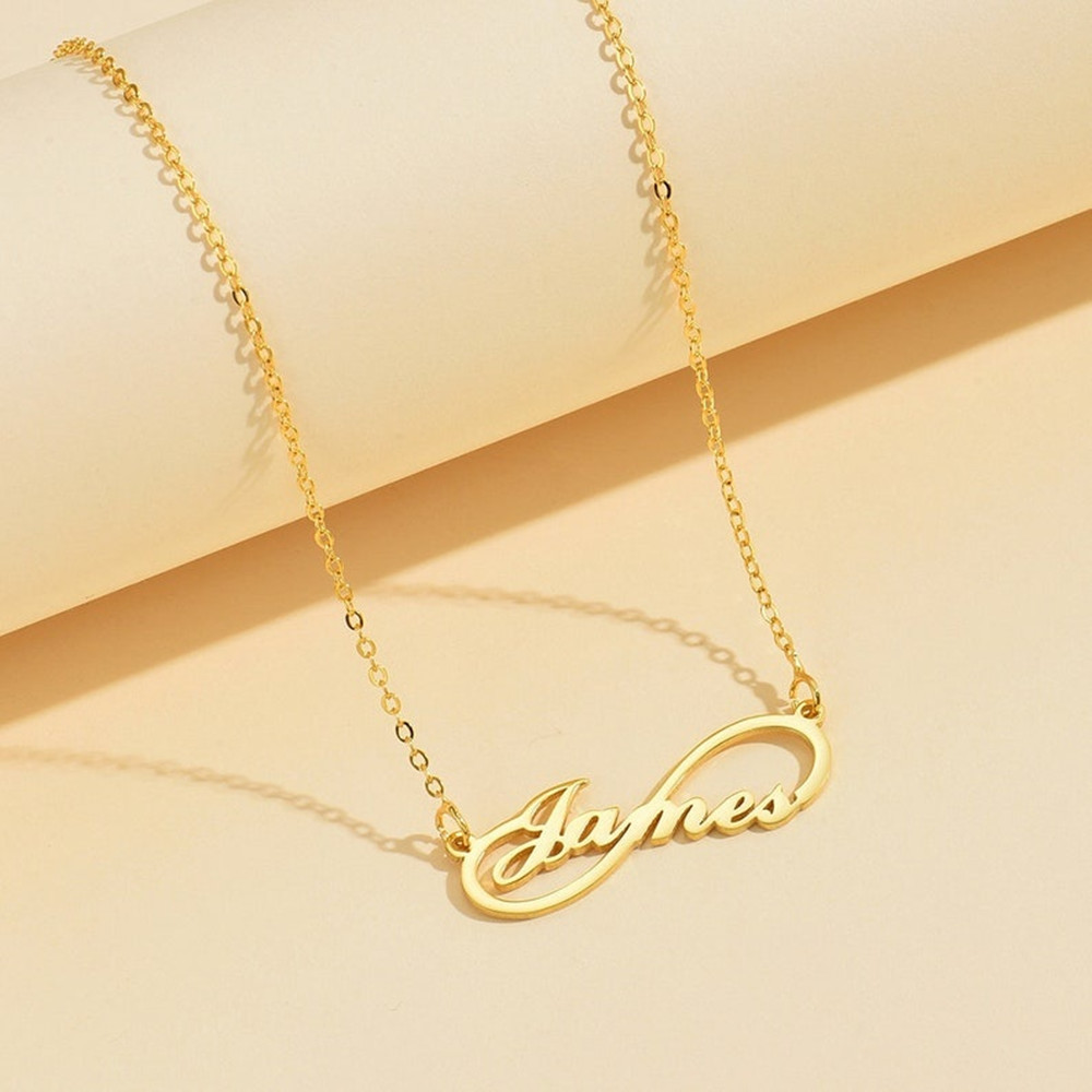 Custom Infinity Name Necklace  – Baby Products Name recenzja i cena