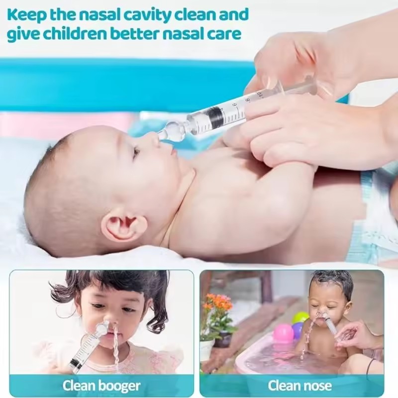 2/6/7PCS 10ml Infant Nasal Syr – Baby Nose Cleaner recenzja i cena